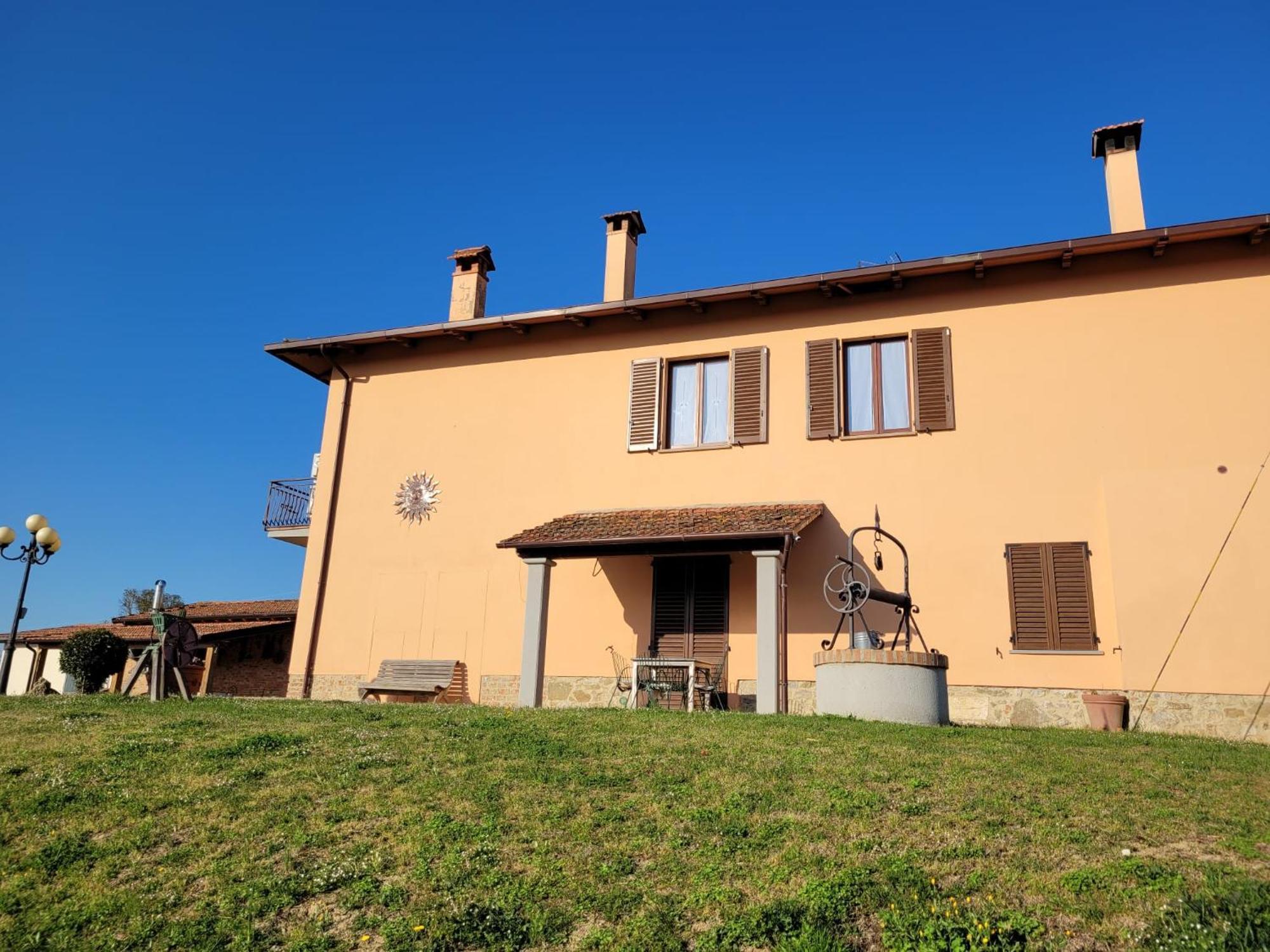 Il Casale Di Lucullo Villa Lucignano Buitenkant foto